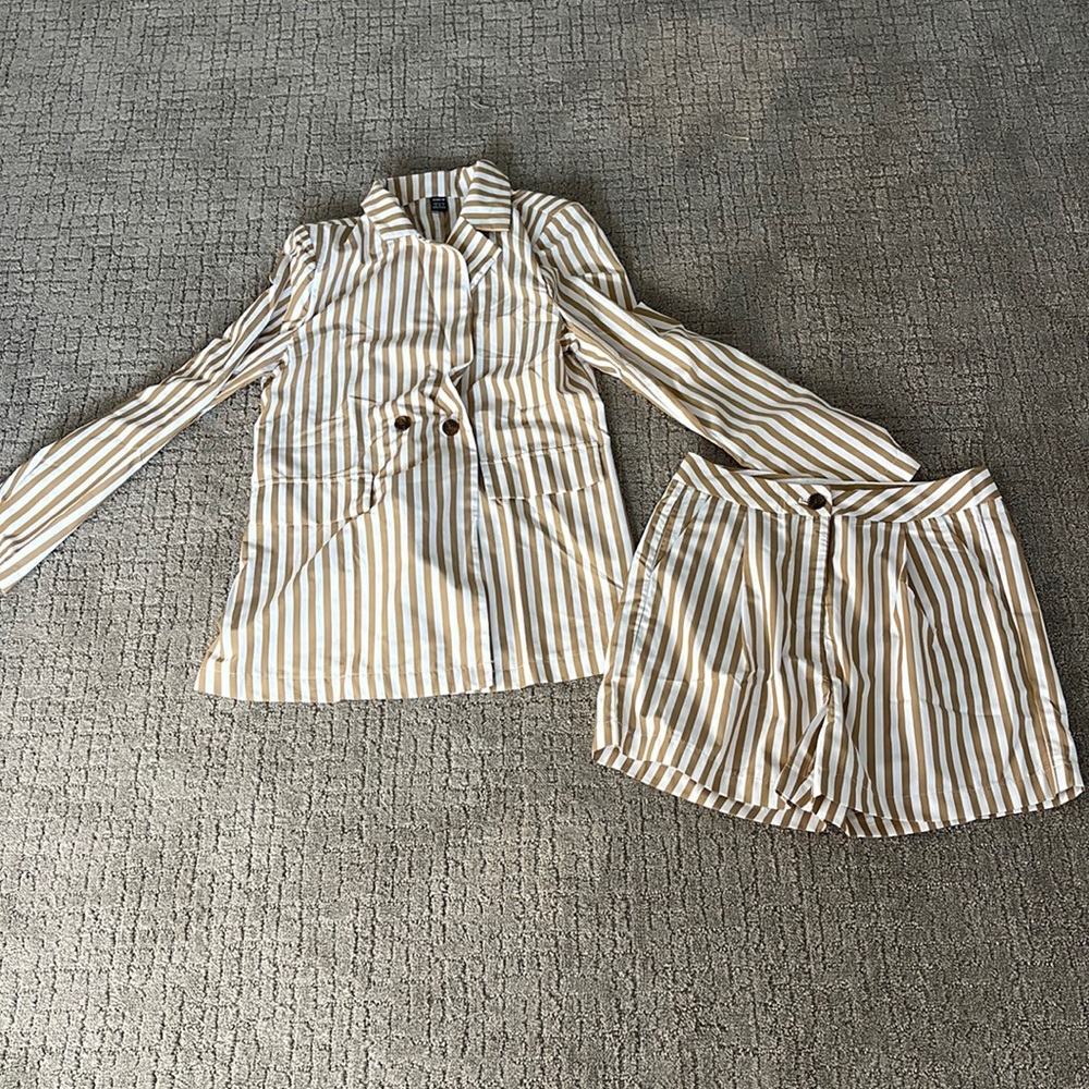 Blazer short set